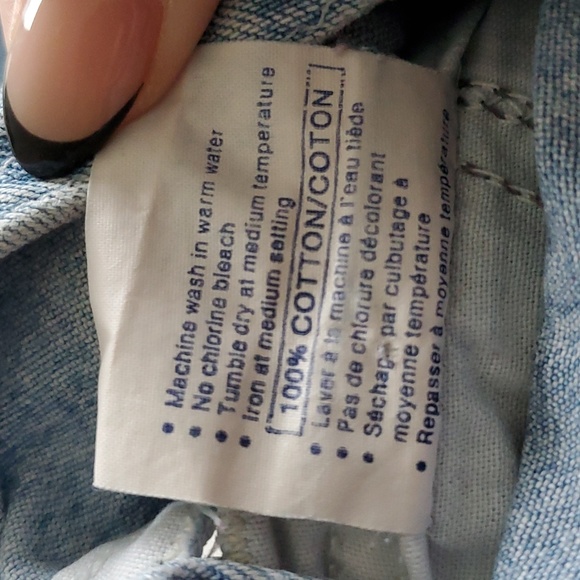 Vintage Oshkosh Bgosh Denim Overalls Size 3 Made in Canada - Picture 6 of 6